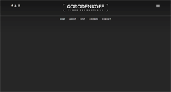 Desktop Screenshot of gorodenkoff.com